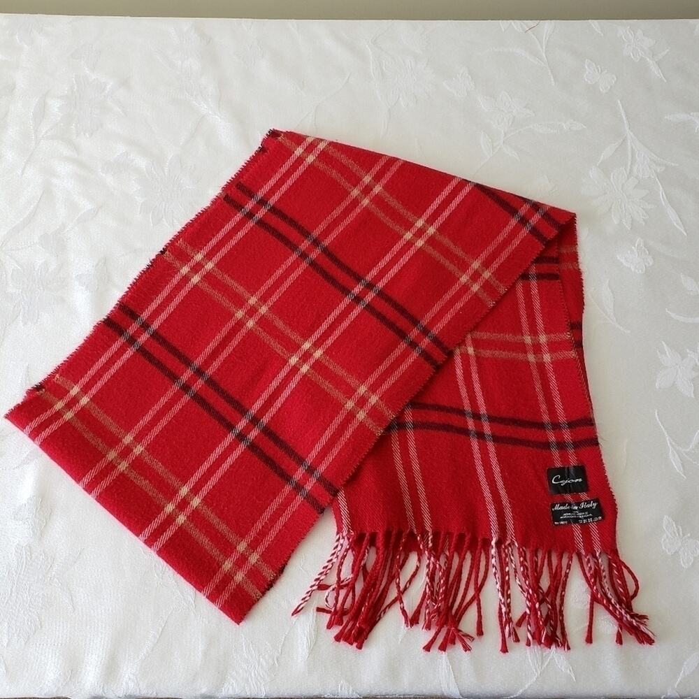 Cejon Plaid Scarf made in Italy